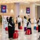 People waiting to get Saudi Umrah Visa