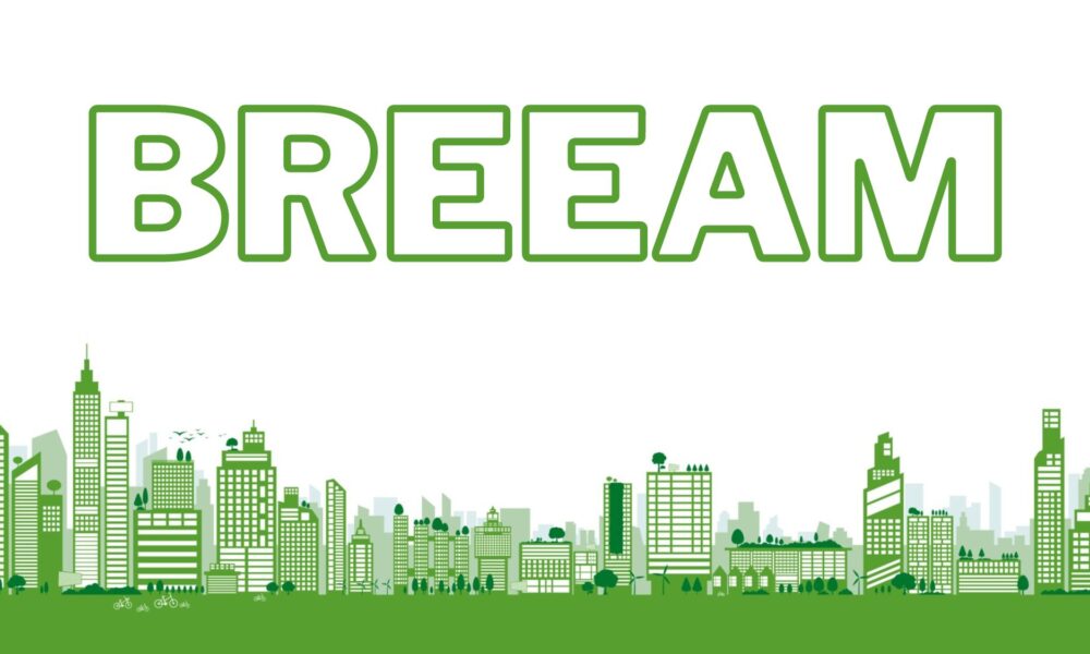 A green lifestyle of a city showing BREEAM assessments importance