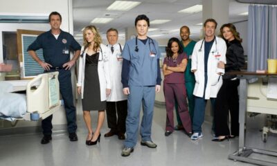 Doctors wearing medical scrubs