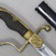 hongen civil war sword with lion headon handle