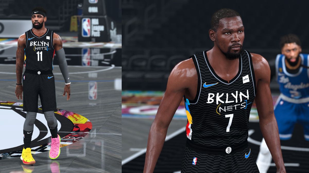 Nba 2k22 Pistons Concept Jersey Black Nlsc