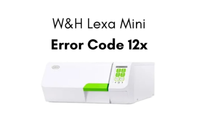 lexa 500 autoclave error codes